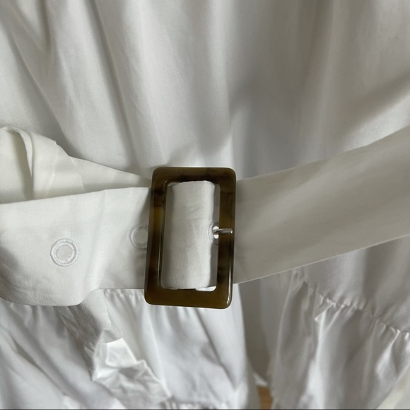 WHO WHAT WEAR PLUS SIZE 2X SHIRT DRESS WITH BELT - Picture 8 of 8